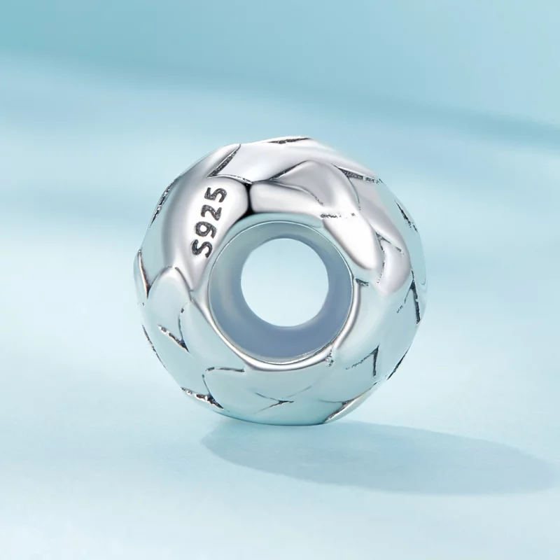 (image pour) Style Pandora Plume Silicone Spacer - SCC2564 - Afficher 3