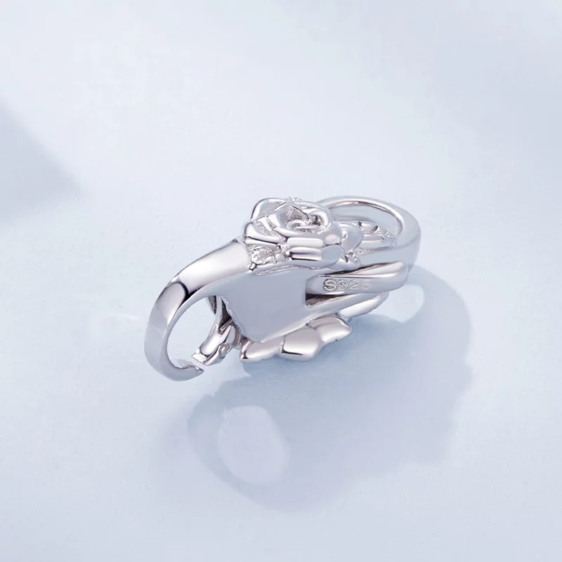 (image pour) Style Pandora Rose Double Fermoir Homard - BSP024 - Afficher 3