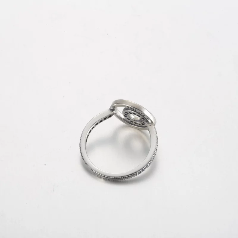 (image pour) Bague Cercles Logo Signature Pandora Pavé - 192316C01 - Afficher 4