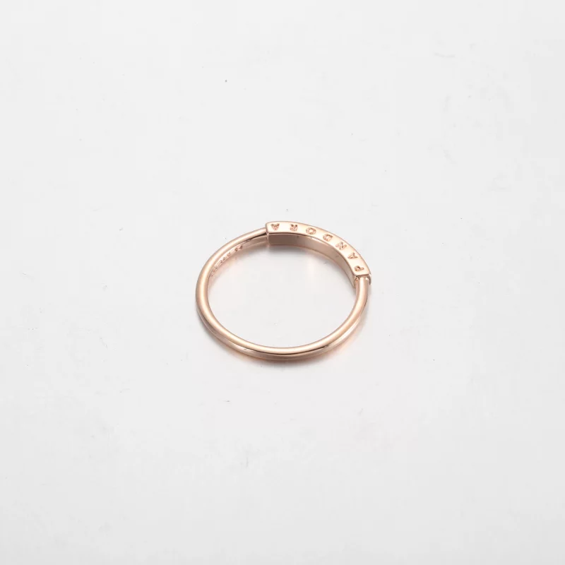 (image pour) Bague Signature I-D Pavé Pandora - 182283C01 - Afficher 4