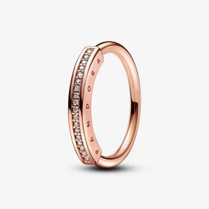 (image pour) Bague Signature I-D Pavé Pandora - 182283C01