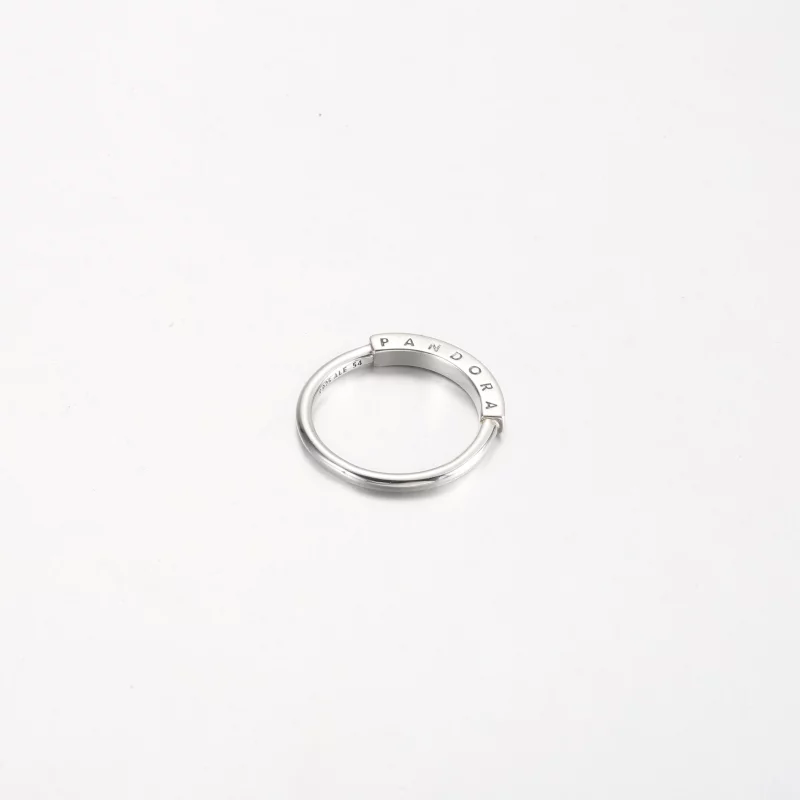 (image pour) Bague Signature I-D Pavé Pandora - 192283C01 - Afficher 4