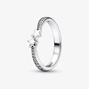 Bague Étoiles Filantes Étincelante Pandora - 192365C01 (image pour) Bague Étoiles Filantes Étincelante Pandora - 192365C01