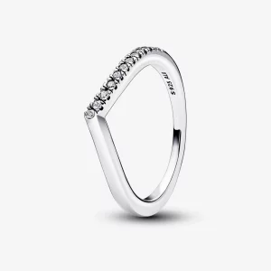 Bague à Vœux Intemporelle Pandora Demi-Étincelante - 192394C01 (image pour) Bague à Vœux Intemporelle Pandora Demi-Étincelante - 192394C01