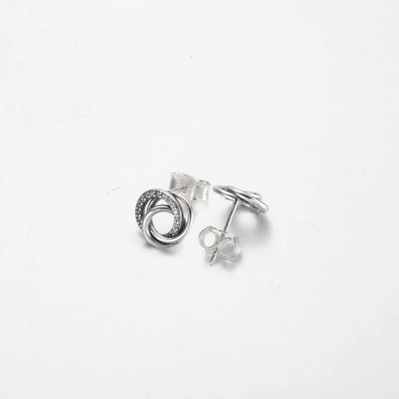 (image pour) Boucles d'oreille Pandora Famille Toujours Unie - 291076C01 - Afficher 5