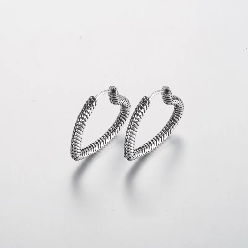 (image pour) Boucles d'oreilles cœurs Moments Pandora - 292236C00 - Afficher 3