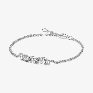 (image pour) Bracelet Chaîne Cœurs Infinis Étincelant Pandora - 591162C01