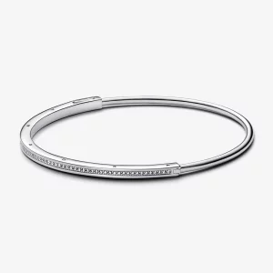 (image pour) Bracelet Signature I-D Serti Pavé Pandora - 592313C01