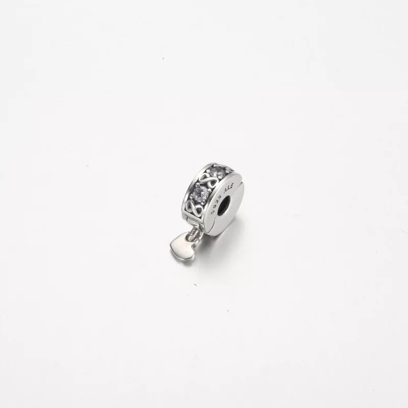 (image pour) Charm Clip Famille Toujours Pavé Pandora - 791151C01 - Afficher 3