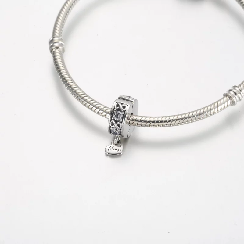 (image pour) Charm Clip Famille Toujours Pavé Pandora - 791151C01 - Afficher 4