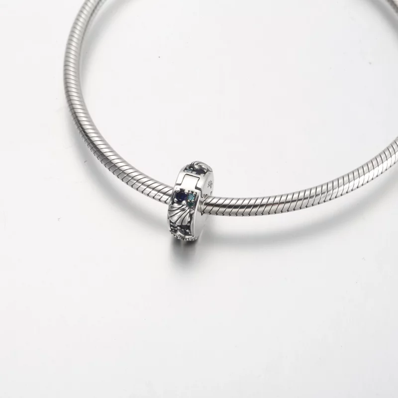 (image pour) Charm Clip Étoile de Mer et Coquillage Tropical Pandora - 791678C01 - Afficher 4