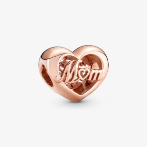 (image pour) Charm Cœur Merci Maman Pandora - 781451C00