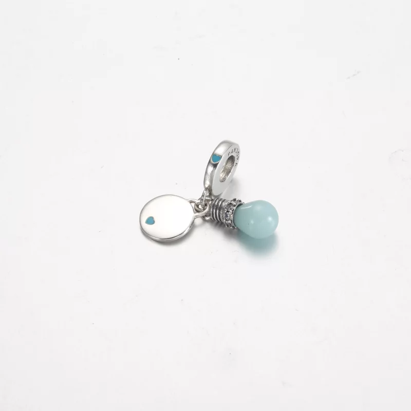 (image pour) Charm Double Suspension Ampoule Lumineuse Pandora - 791123C01 - Afficher 3