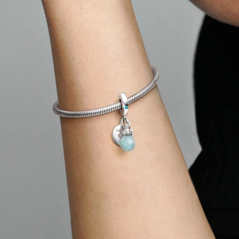 (image pour) Charm Double Suspension Ampoule Lumineuse Pandora - 791123C01 - Afficher 5