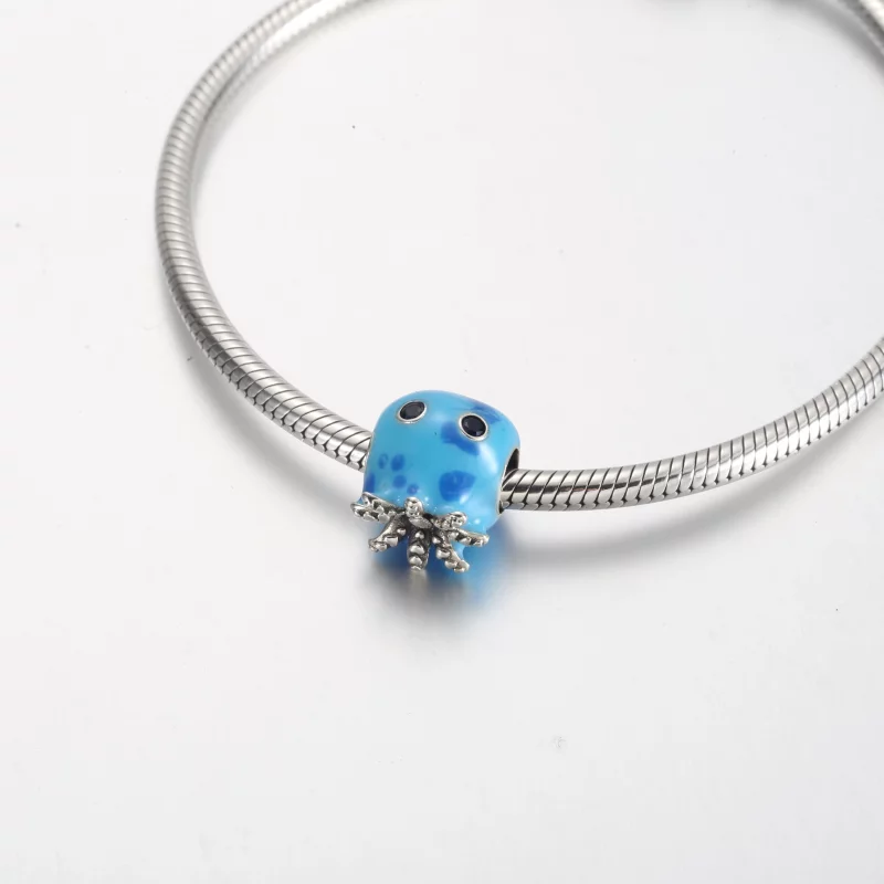 (image pour) Charm Octopus Bulles et Vagues Océan Pandora - 791698C01 - Afficher 5