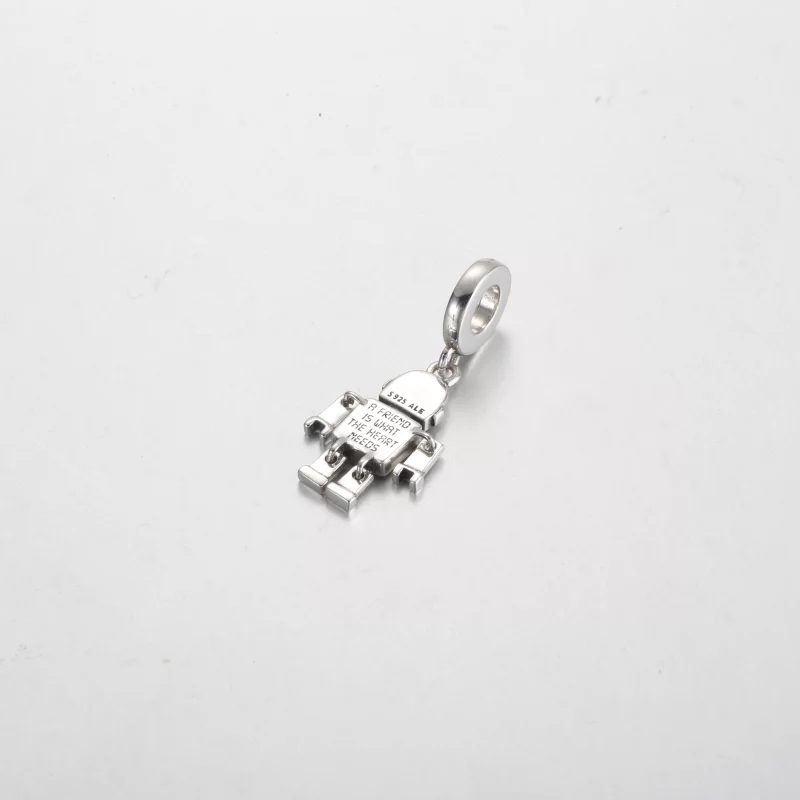 (image pour) Charm Pandora Bestie Bot Robot à suspendre - 792250C01 - Afficher 3