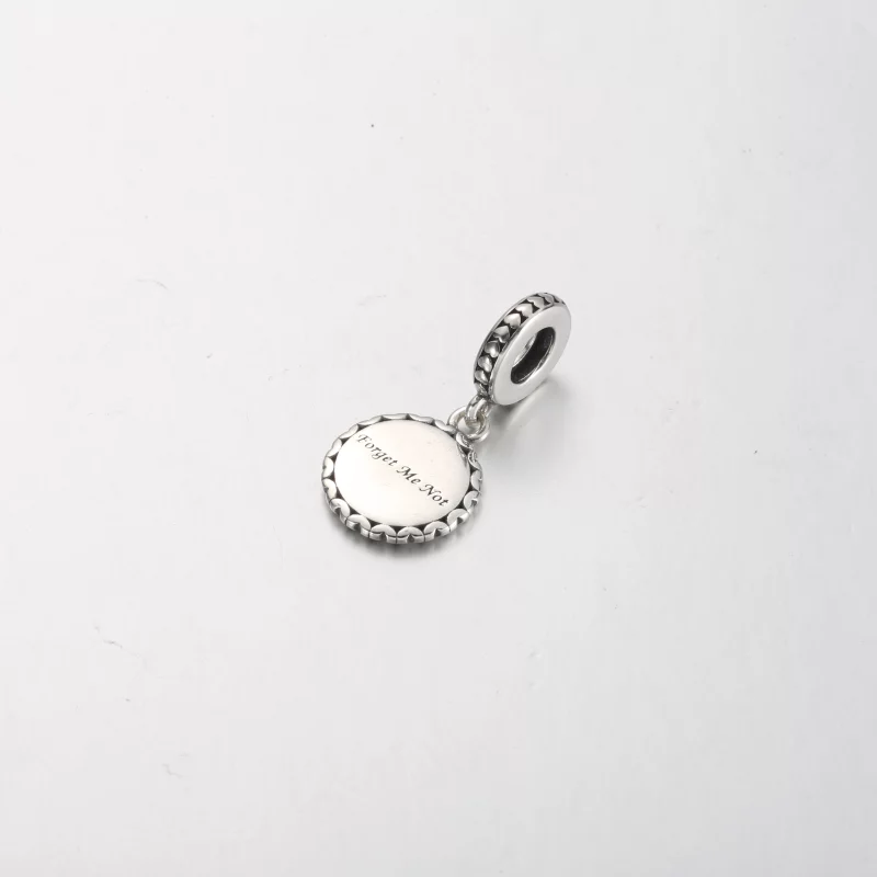 (image pour) Charm Pandora Blue Myosotis à Pendentif - 792018C00_E031 - Afficher 3
