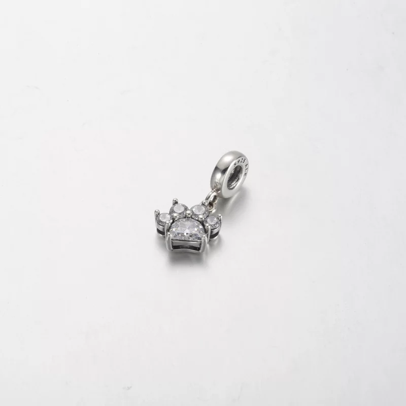 (image pour) Charm Pandora Éclatant Patte de Chat Suspendu - 792247C01 - Afficher 2
