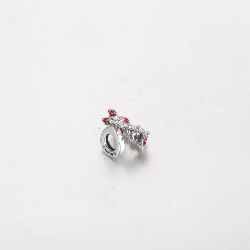 (image pour) Charm Pandora Disney Mickey et Minnie S'Embrassant - 790075C01 - Afficher 3