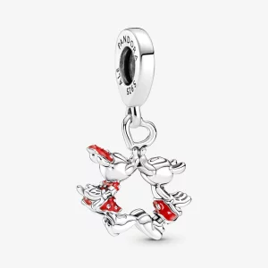 (image pour) Charm Pandora Disney Mickey et Minnie S'Embrassant - 790075C01
