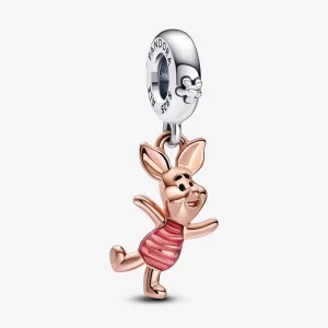 (image pour) Charm Pandora Disney Winnie l'Ourson Porcinet Suspendu - 782208C01