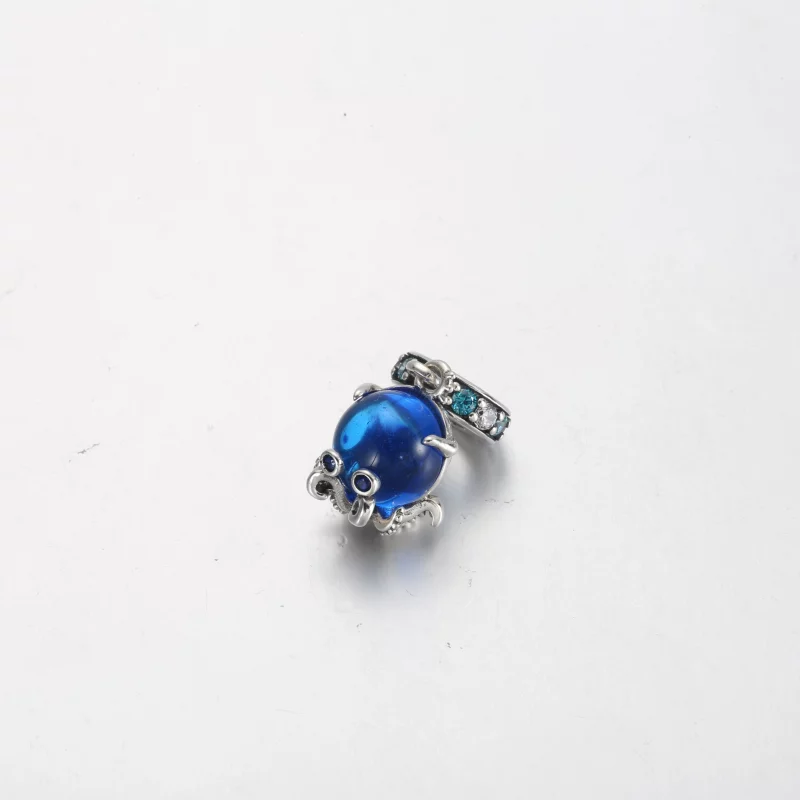 (image pour) Charm Pandora en Verre de Murano Mignon Poulpe Pendant - 791694C01 - Afficher 4