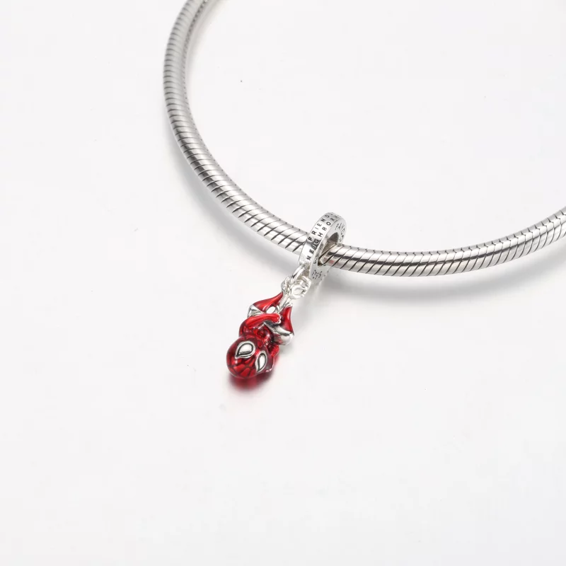 (image pour) Charm Pandora Marvel Suspendu Spider-Man - 792323C01 - Afficher 4