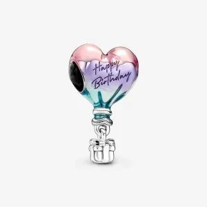 (image pour) Charm Pandora Montgolfière Joyeux Anniversaire - 791501C01