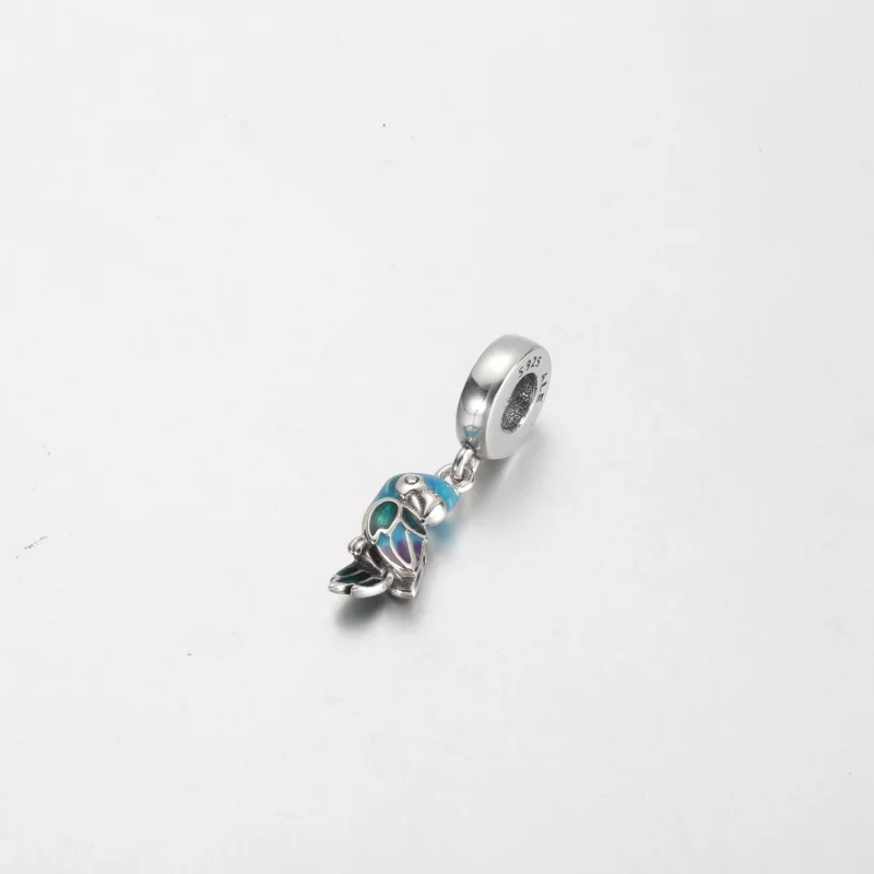(image pour) Charm pendent Perroquet du Paradis de la Jungle Pandora - 791679C01 - Afficher 2