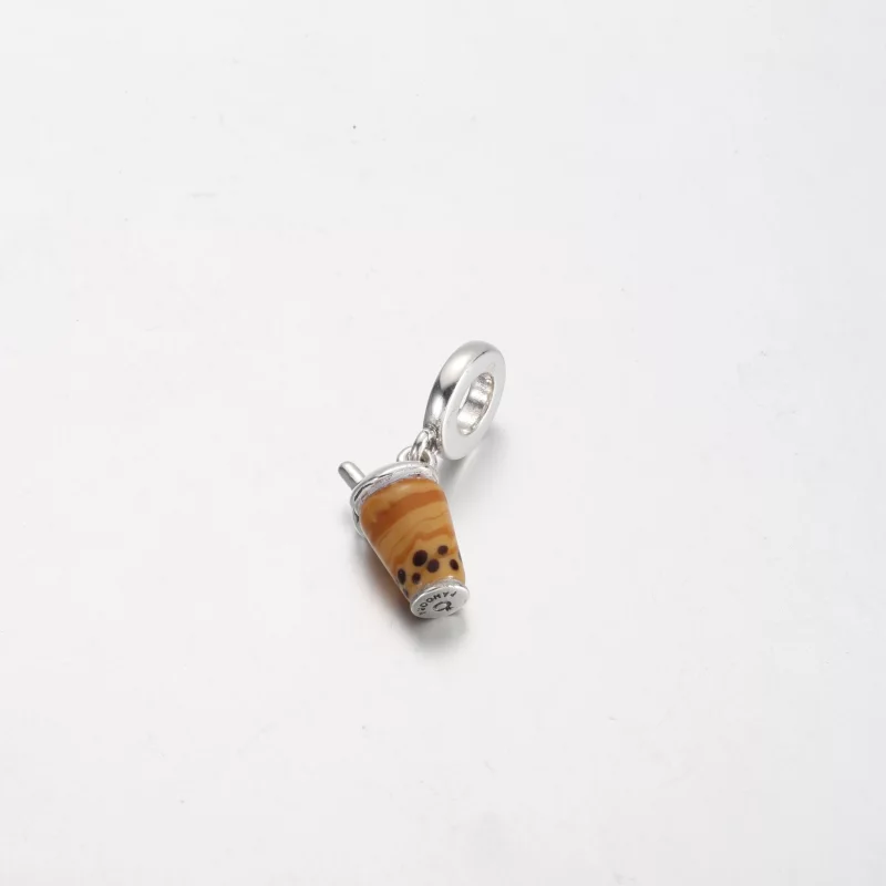 (image pour) Charm pendentif Bubble Tea en verre de Murano Pandora - 791685C01 - Afficher 2