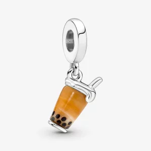 (image pour) Charm pendentif Bubble Tea en verre de Murano Pandora - 791685C01