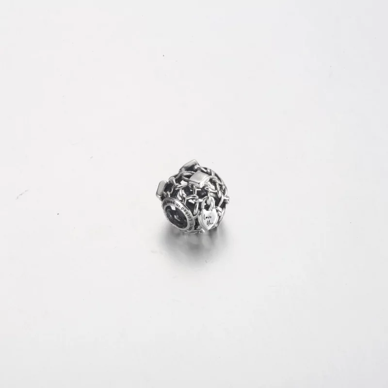 (image pour) Charm Pendentif Cadenas à Maillons Ajourés Pandora - 790071C00 - Afficher 3