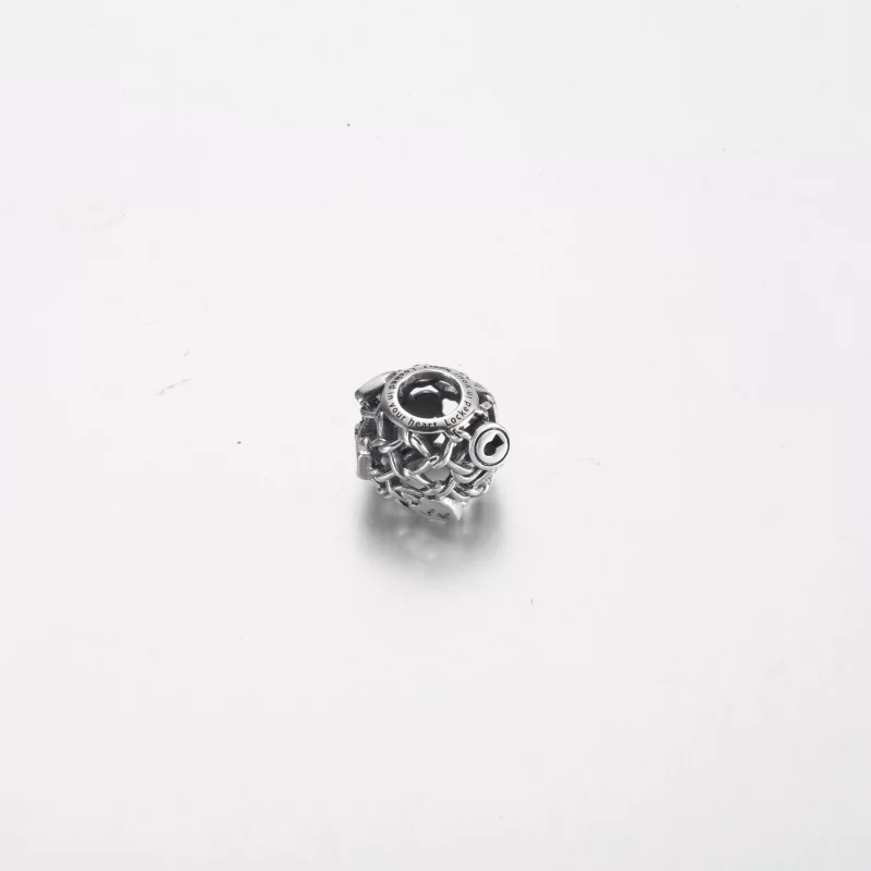 (image pour) Charm Pendentif Cadenas à Maillons Ajourés Pandora - 790071C00 - Afficher 4