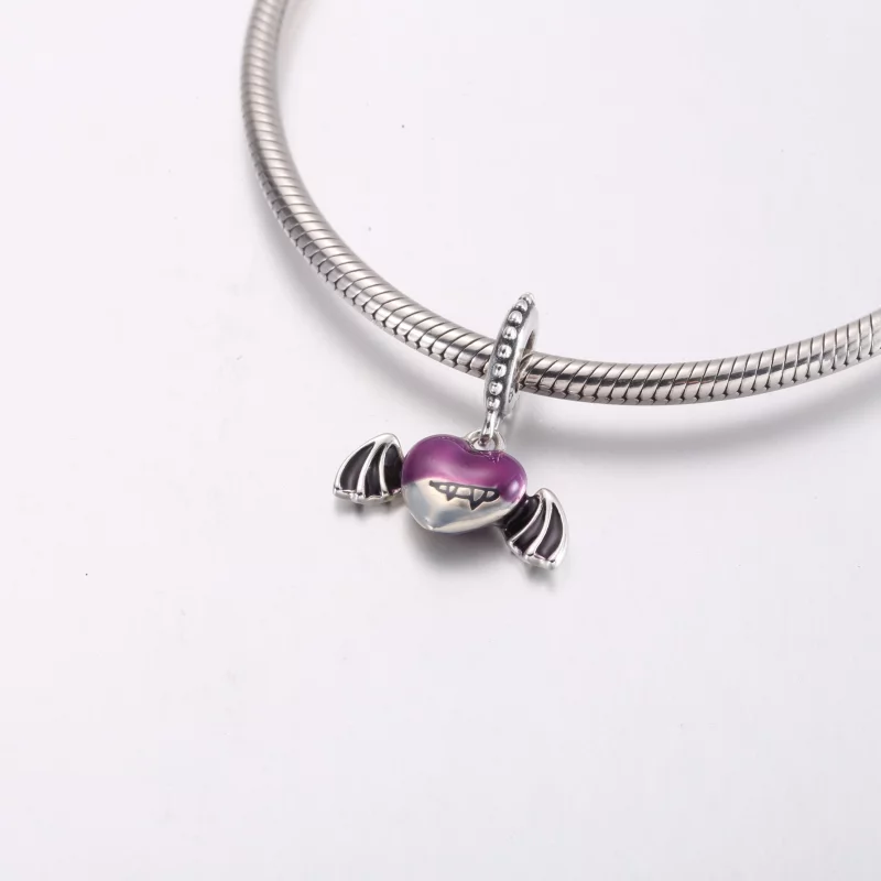 (image pour) Charm pendentif Cœur ailé vampire Pandora - 792290C01 - Afficher 4