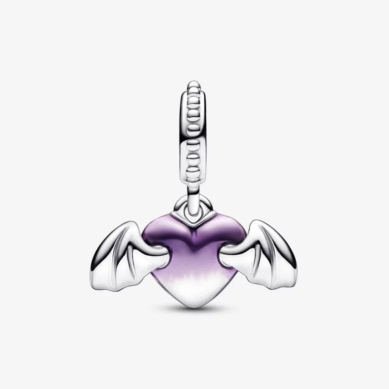 (image pour) Charm pendentif Cœur ailé vampire Pandora - 792290C01 - Afficher 5