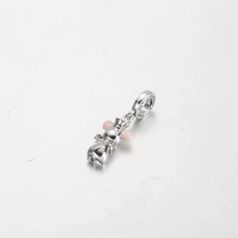 (image pour) Charm pendentif Pandora Disney Pixar Rémy - 792029C01 - Afficher 3