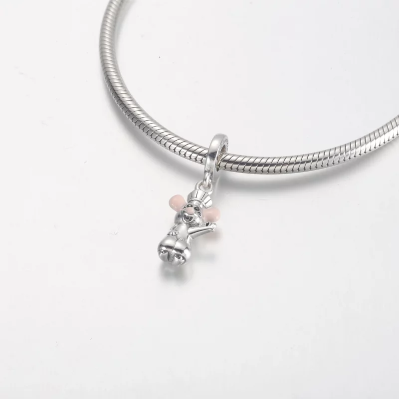 (image pour) Charm pendentif Pandora Disney Pixar Rémy - 792029C01 - Afficher 5