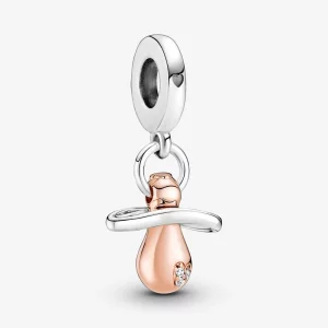 Charm pendentique Sucette pour bébé Pandora - 781490C01 (image pour) Charm pendentique Sucette pour bébé Pandora - 781490C01