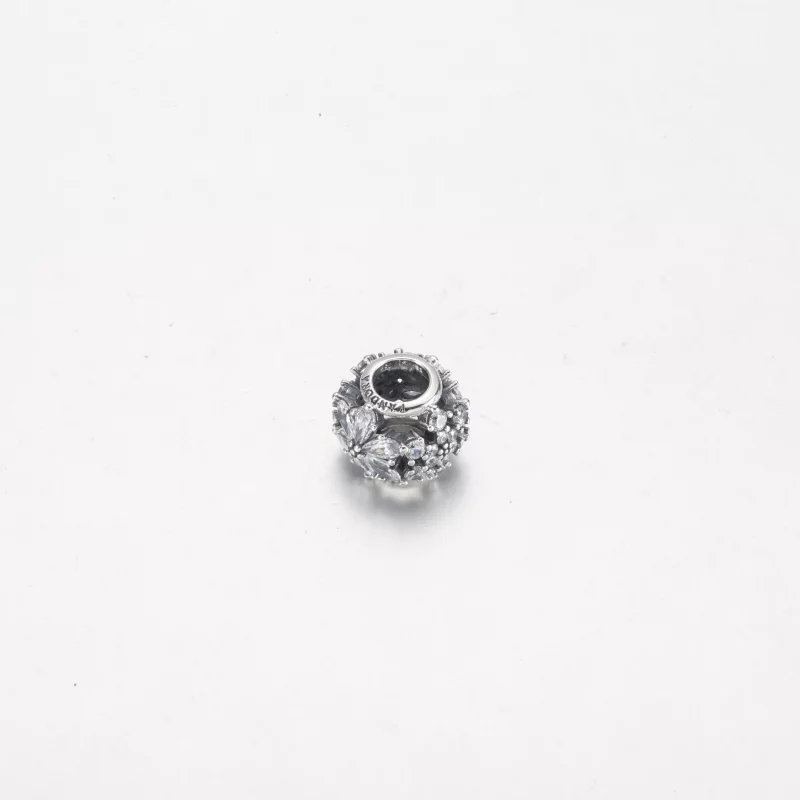 (image pour) Charm ronde Bouquet Herbager Étincelant Pandora - 792383C01 - Afficher 3