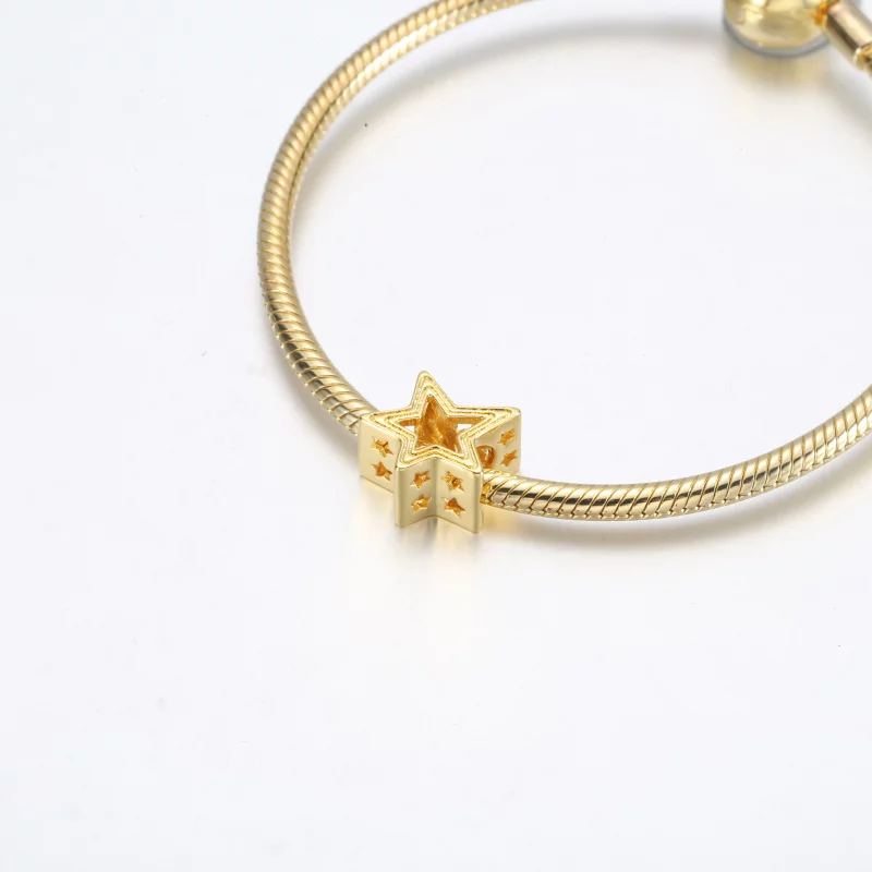 (image pour) Charm Étoile Rayonnante Pandora - 752361C00 - Afficher 5