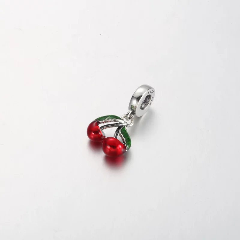 (image pour) Charme asymétrique Pandora à motif cerises - 791583C01 - Afficher 2