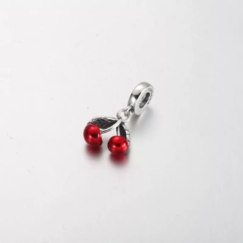 (image pour) Charme asymétrique Pandora à motif cerises - 791583C01 - Afficher 3