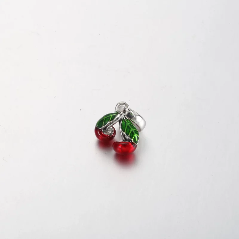 (image pour) Charme asymétrique Pandora à motif cerises - 791583C01 - Afficher 4