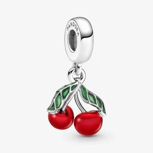 (image pour) Charme asymétrique Pandora à motif cerises - 791583C01