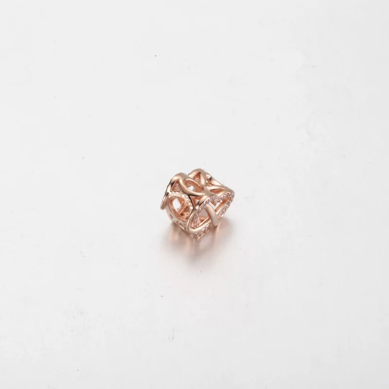 (image pour) Charme Cœur Rose Infini Famille Pandora - 782246C01 - Afficher 3