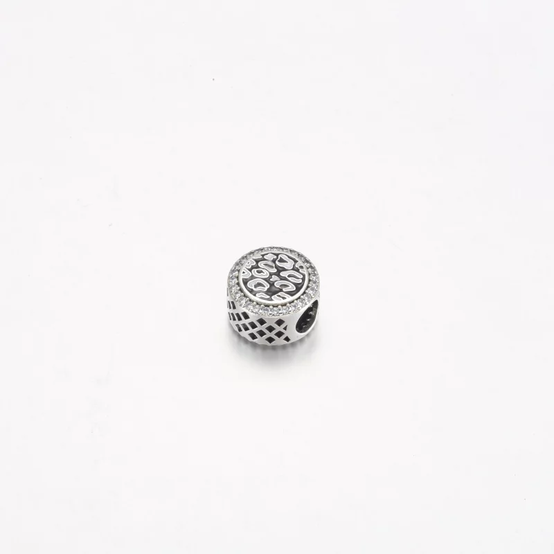 (image pour) Charme en argent sterling imprimé Panthère Noire Pandora - 792016CZ_E023 - Afficher 2