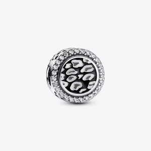 Charme en argent sterling imprimé Panthère Noire Pandora - 792016CZ_E023 (image pour) Charme en argent sterling imprimé Panthère Noire Pandora - 792016CZ_E023
