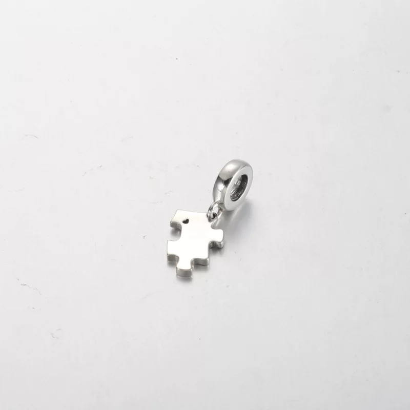 (image pour) Charme Pandora Brillant à Pendentif en Forme de Pièce de Puzzle - 792241C01 - Afficher 3
