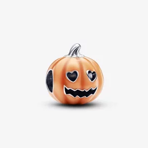 (image pour) Charme Pandora Citrouille Effrayante Fluorescente - 792291C01