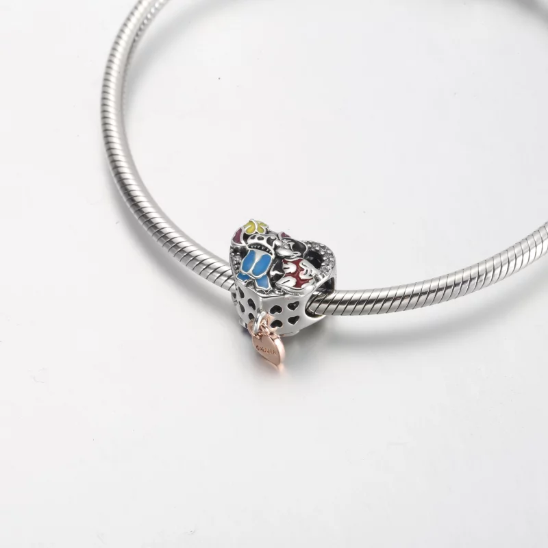 (image pour) Charme Pandora Disney Ohana Inspiré par Lilo et Stitch - 781682C01 - Afficher 6